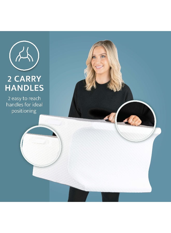 Kölbs Double Or Single Leg Elevation, Post Surgery Leg, Knee Wedge Pillow to Elevate Knee, Leg Rest for Bed, Foot Pillow for Bed (Double Leg) - Image 4